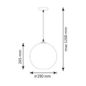 Lampa wisząca UMEA 1xE27