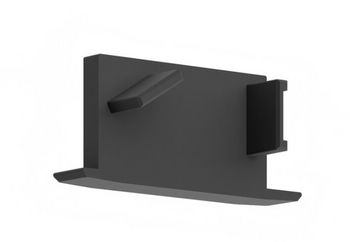 Zaślepka końcowa MICRO-30DEG-K-L czarna KLUŚ