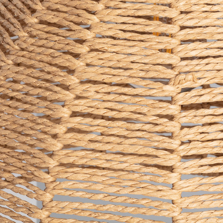 Naturalna lampa wisząca E27 Boho Nabulo