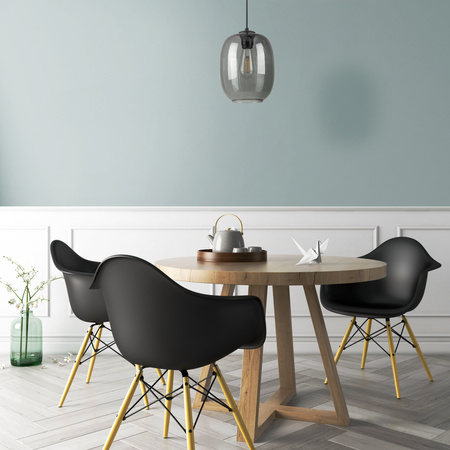 Lampa wisząca ELIO Graphite 1xE27
