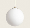 Lampa Wisząca z Metalu i Szkła Moonlight Brass 1xE27