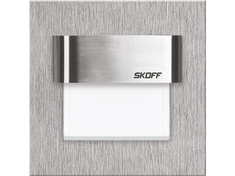 Oprawa schodowa TANGO LED Light Skoff 10V DC 0,8W szlif inox b. ciepła
