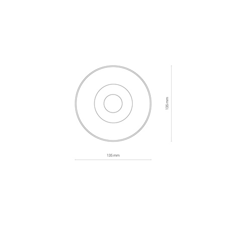 Nowodvorski Lampa natynkowa tuba czarna CL IOS LED 30W 3000K ANGLE 36