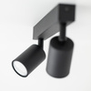 Tk Lighting NEX BLACK lampa sufitowa  2XGU10 