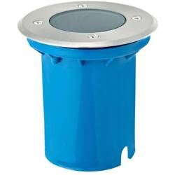 Lampa zewnętrzna najazdowa COMETA SG770 1xGU10 okrąkła satyna