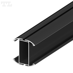 LED P23-8 Profil 3000 mm czarny lakierowany (nr kat 8623817)