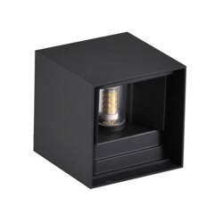 Kinkiet zewnętrzny KIOTO czarny 1xG9 regulowany kąt świecenia