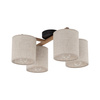 Lampa sufitowa DEVA NATURE 4xE27