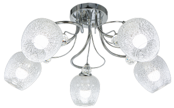 Lampa sufitowa Blanka 5xE27 CHROM