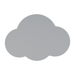 Tk Lighting CLOUD kinkiet SZARY 2xG9