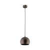 Lampa wisząca ZOE Brown 1xE27 S