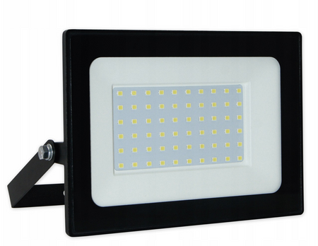 Halogen Naświetlacz LED 2 x 50W na statywie Żółtym 4500K