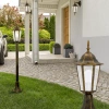 Lampa zewnętrzna LIGURIA 1m patyna 1xE27