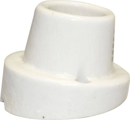 Oprawka E27 porcelanowa natynkowa skośna ELEKTRO