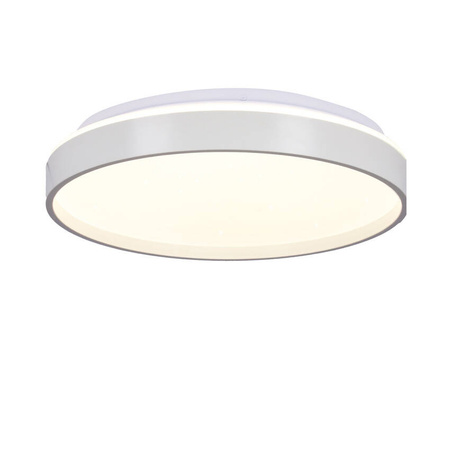Texas lampa sufitowa plafon biały 18W LED 34cm