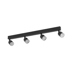 Lampa sufitowa TOP Black 4xGU10