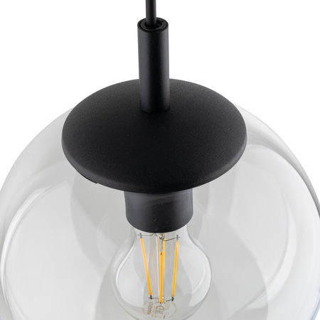 Lampa wisząca ESME Transparent 1xE27 300