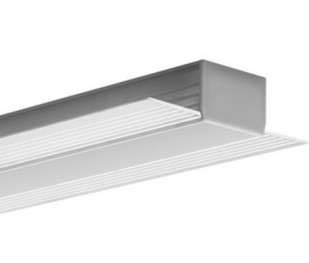 Profil do LED KOZUS do płyt G-K 16mm architektoniczny wpuszczany Kluś  surowy 1m
