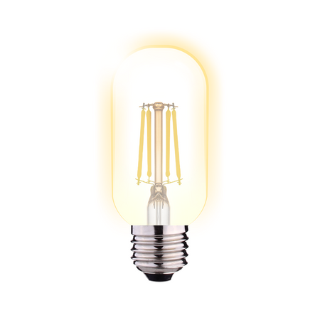 Żarówka FILAMENT LED T40 tubka E27 6W 450lm 3000K