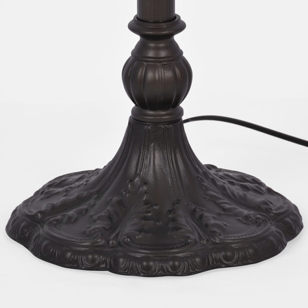 Wysoka lampa podłogowa z okazałym kloszem K-F16814 z serii SUNFLOWER