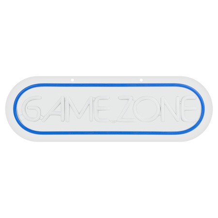 Dekoracja świetlna Neon LED "game zone", 42,5 x 13,7 cm