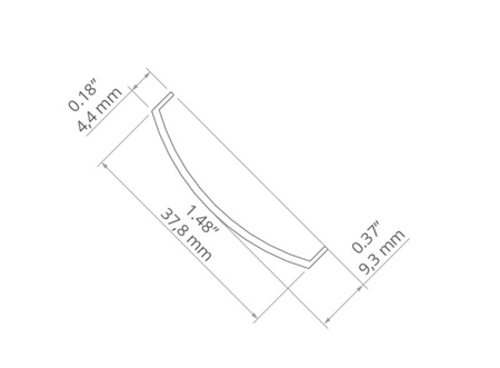 Osłona KOPRO-38R do profilu Led mleczna Kluś 2m