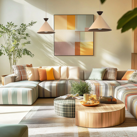 LAMPA WISZĄCA MATTEO SABIA BROWN 1XE27 L