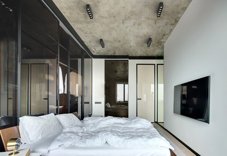 Nowodvorski Oprawa liniowa natynkowa czarna MIDI LED 