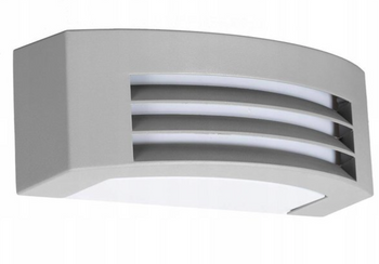 Kinkiet ogrodowy Oprawa Elewacyjna E27 Corso szara IP54