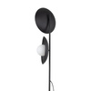 SLATE BLACK GLASS LAMPA PODŁOGOWA 2XG9
