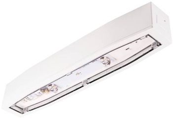 Oprawa sieciowo-awaryjna natynkowa SUPREMA SCH 350 CB IP54 NT / współpraca z centralną baterią / 94699