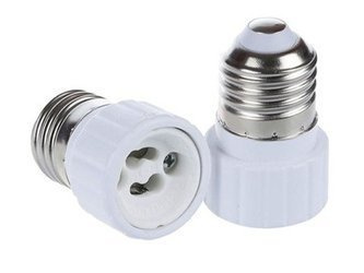 Przejściówka z gwintu E27 na GU10 adapter