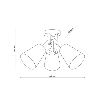 VAIO NATURE LAMPA SUFITOWA 3