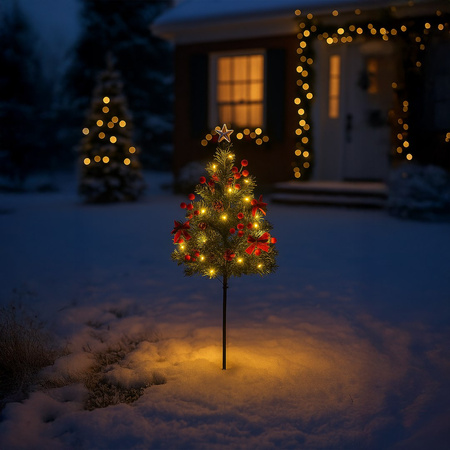 Dekoracja świąteczna Choinka mini zielona 1W LED