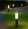 Słupek ogrodowy czarny okrągły 1xE27 lampa IP44 65cm