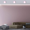 Lampa sufitowa DIXIE Pink/White  1xGX53