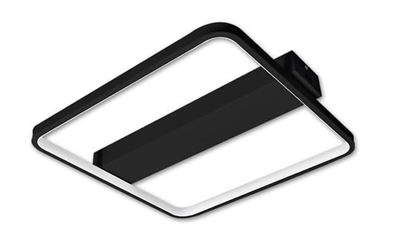 Plafon lampa LED Galaxis Centauri 40W 42x40x6cm kwadratowy czarny