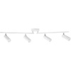 Lampa ruchoma ścienno-sufitowa LED GAVI-4 Biała 18W 3000K