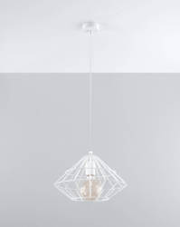 Lampa wisząca UMBERTO biała