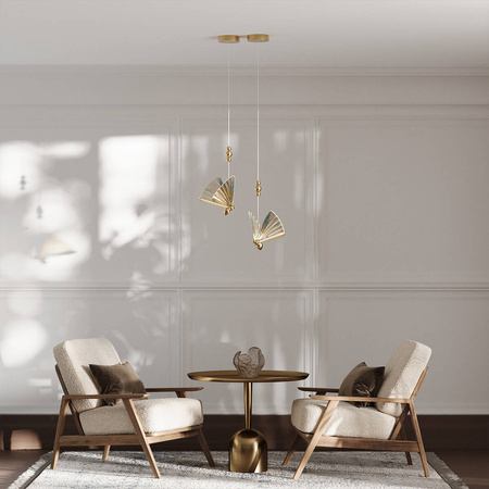 Lampa wisząca 1xLED Kolorowa