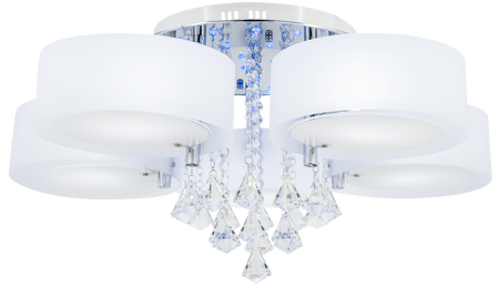 Lampa sufitowa plafon Antila 5xE27 LED z pilotem