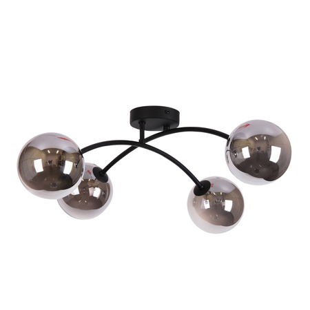 Lampa sufitowa NAOMI Black/Graphite 4xG9
