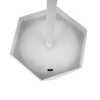 Lampka Biurkowa Nocna V-TAC 4W LED 37cm Ładowanie USB Ściemnianie Biała VT-1034 3000K-6000k 150lm