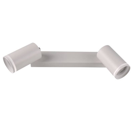 Lampa ścienno-sufitowa PARIS 2 GU10 Biała
