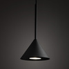 Lampa Wisząca Cono Black Mini 1xGU10 Czarna