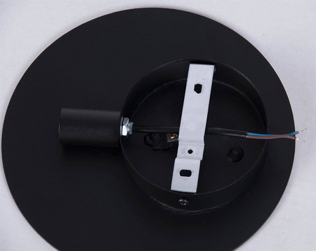 Industrialny kinkiet w kształcie koła, o średnicy 20cm K-4680 z serii REGA