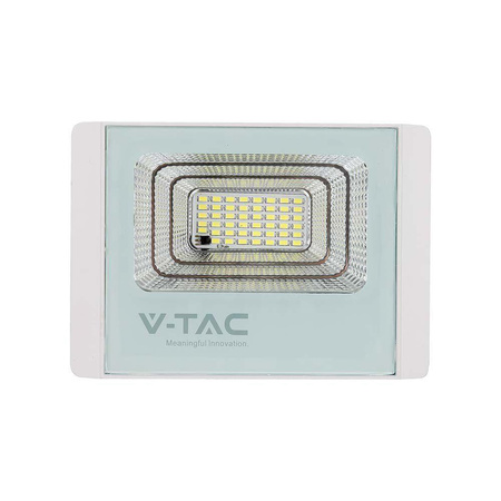 Projektor LED Solarny V-TAC 35W Biały IP65, Pilot, Timer VT-100W 6400K 2450lm