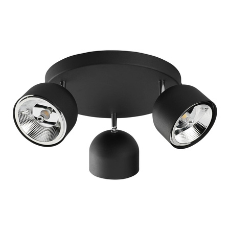 Lampa sufitowa ALTEA Black 3xGU10