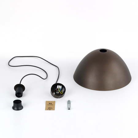 Lampa wisząca FARO Brown 1xE27 340