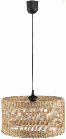 Lampa wisząca BOHO Africa trawa morska walec 30cm